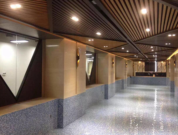 Wood Slat Ceiling
