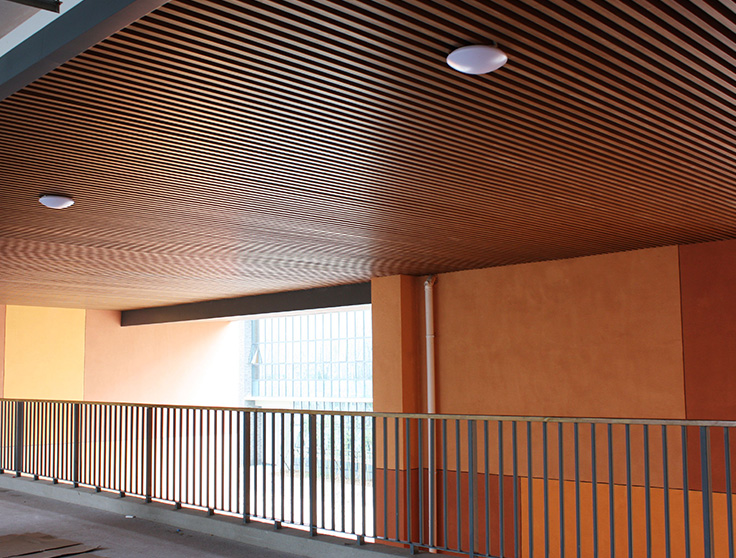 Wood Slat Ceiling
