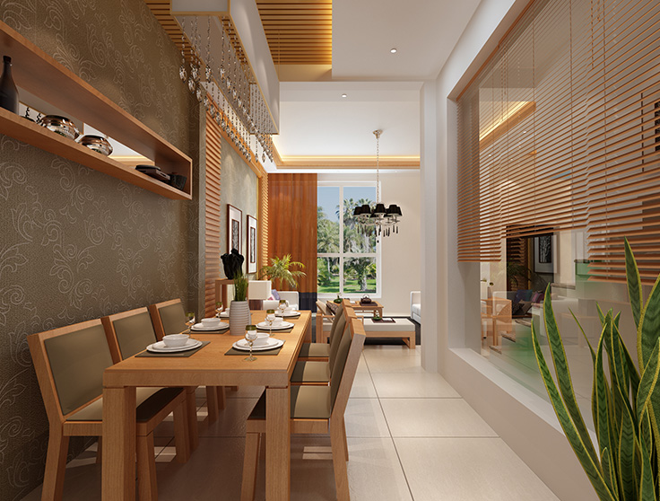 Wood Slat Ceiling