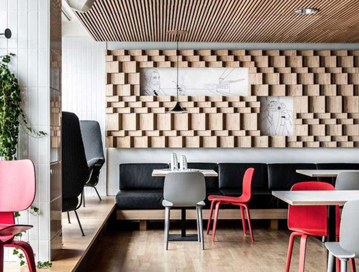 Wood Slat Ceiling